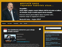 Tablet Screenshot of medyatikbakis.com